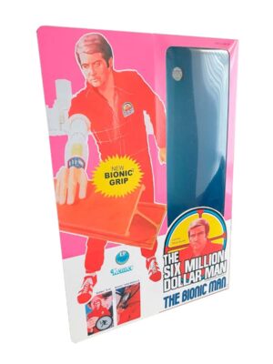 Kenner Six Million Dollar Man Bionic Grip Figure Repro Box