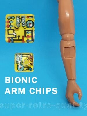 Six Million Dollar Man Reproduction Bionic Arm SMALL Chip